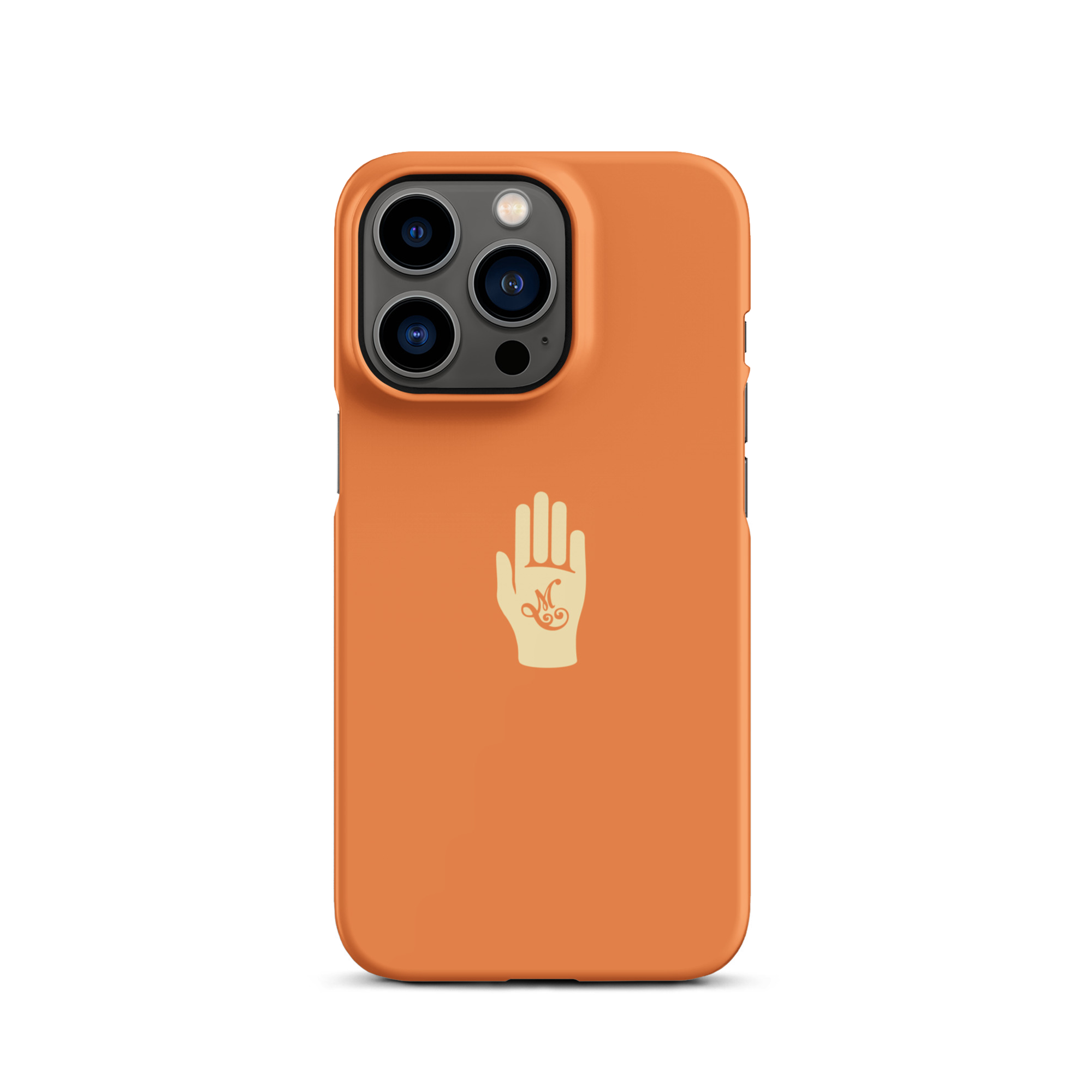 Orange iPhone Case