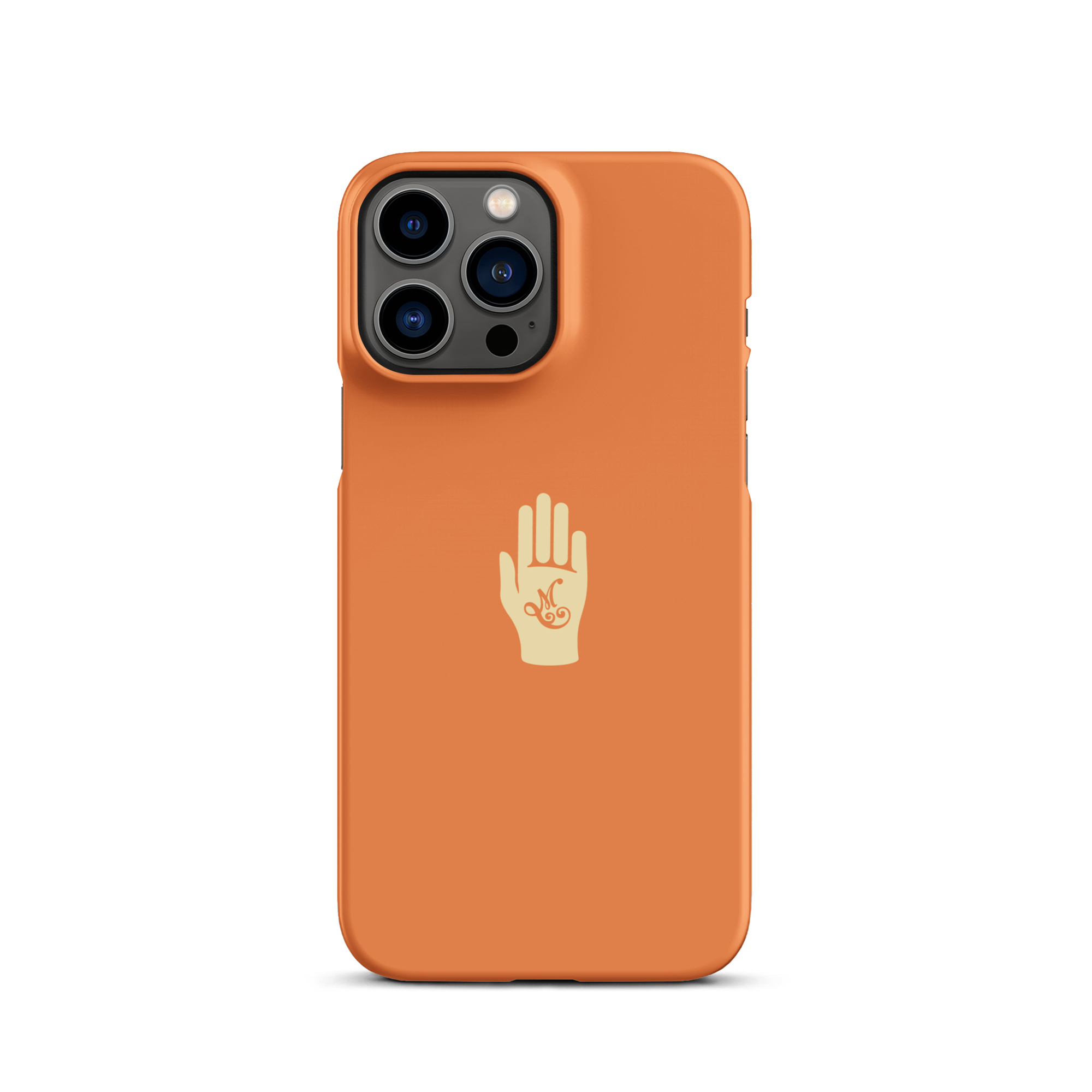 Orange iPhone Case