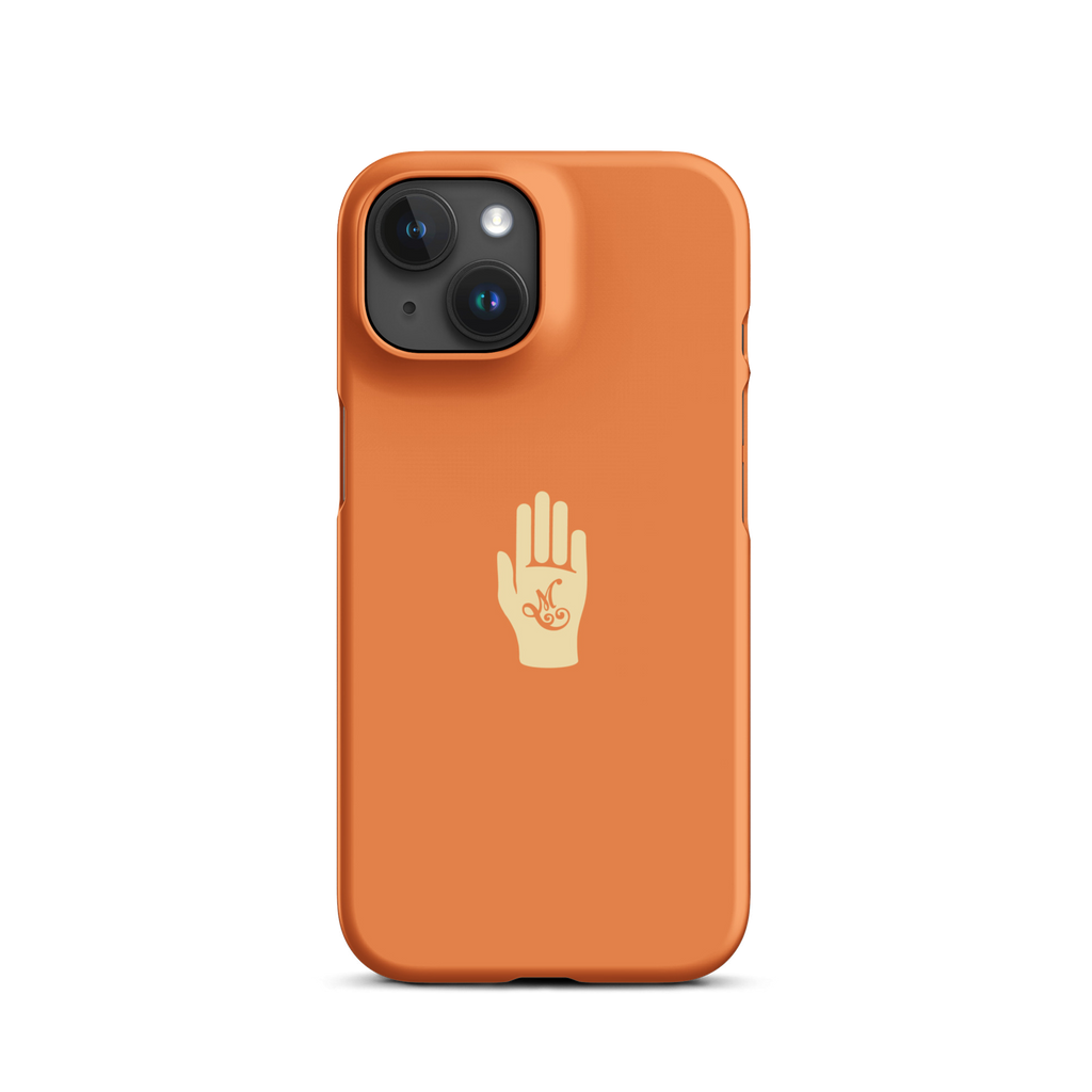 Orange iPhone Case