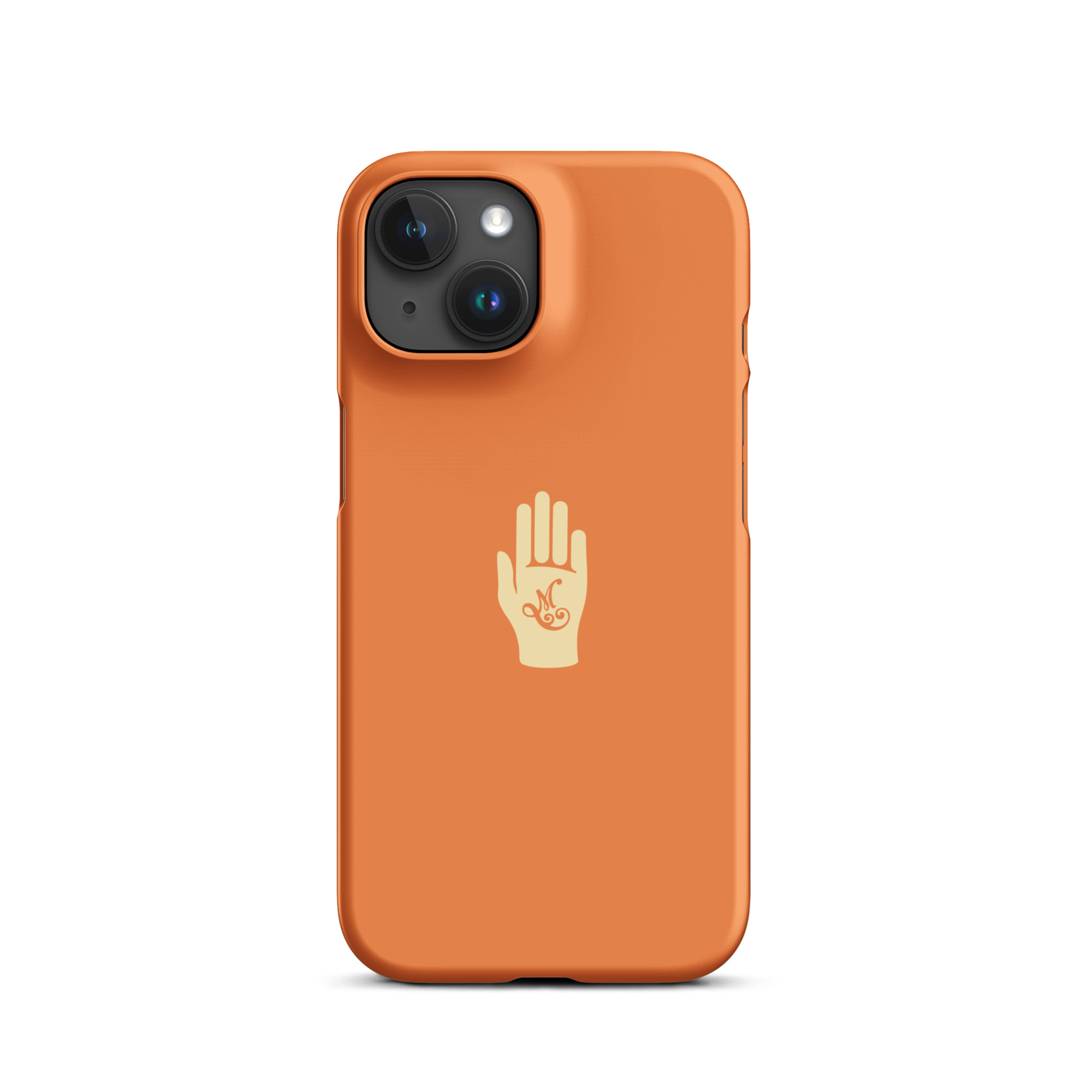 Orange iPhone Case