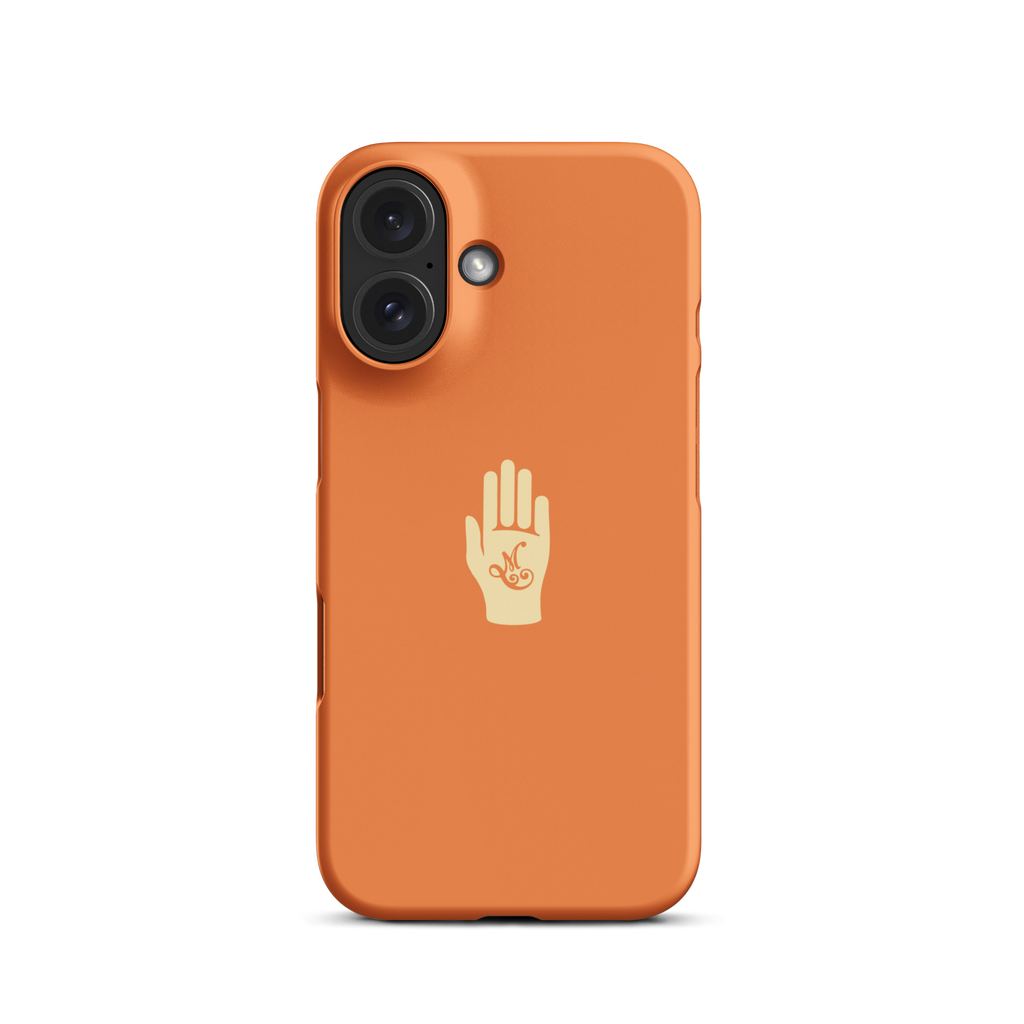 Orange iPhone Case