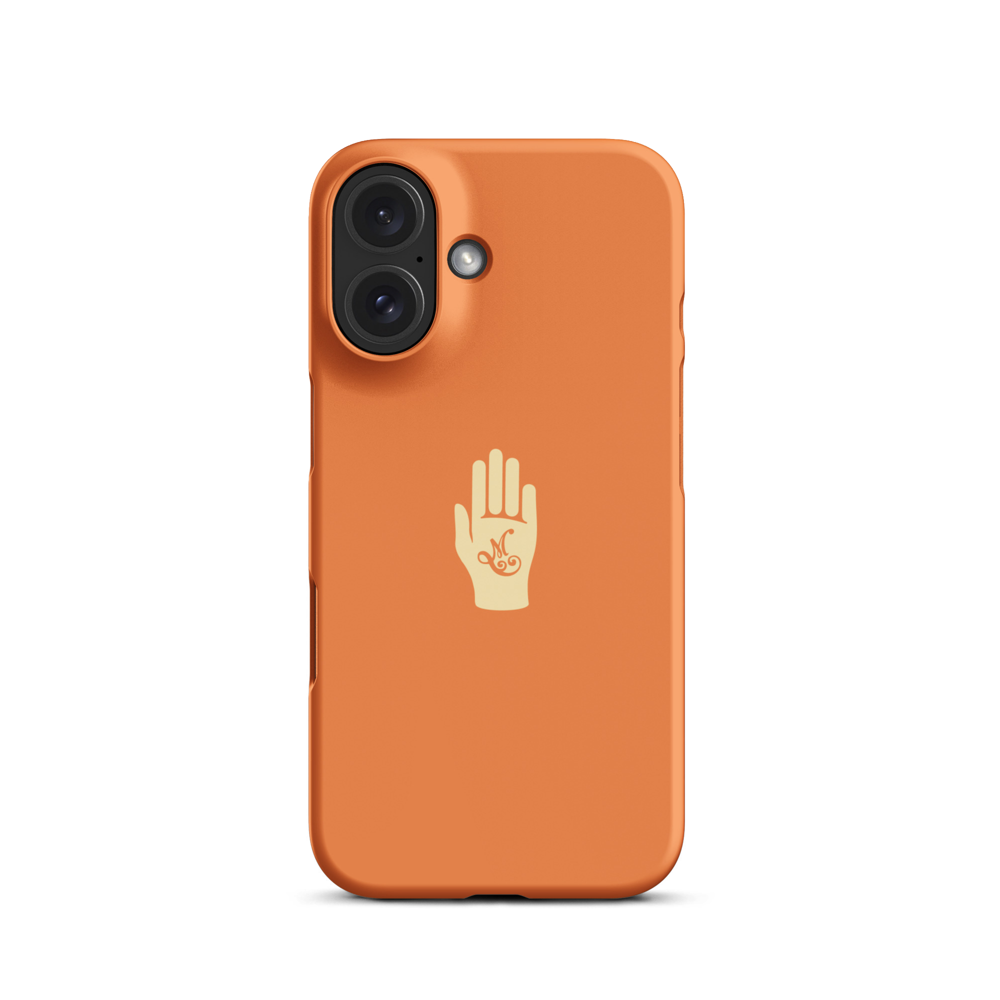 Orange iPhone Case