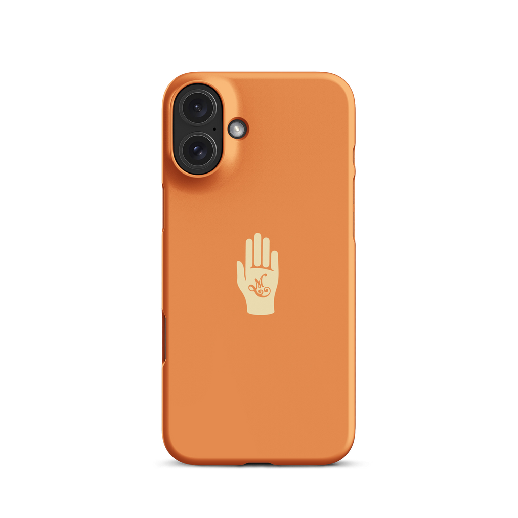 Orange iPhone Case