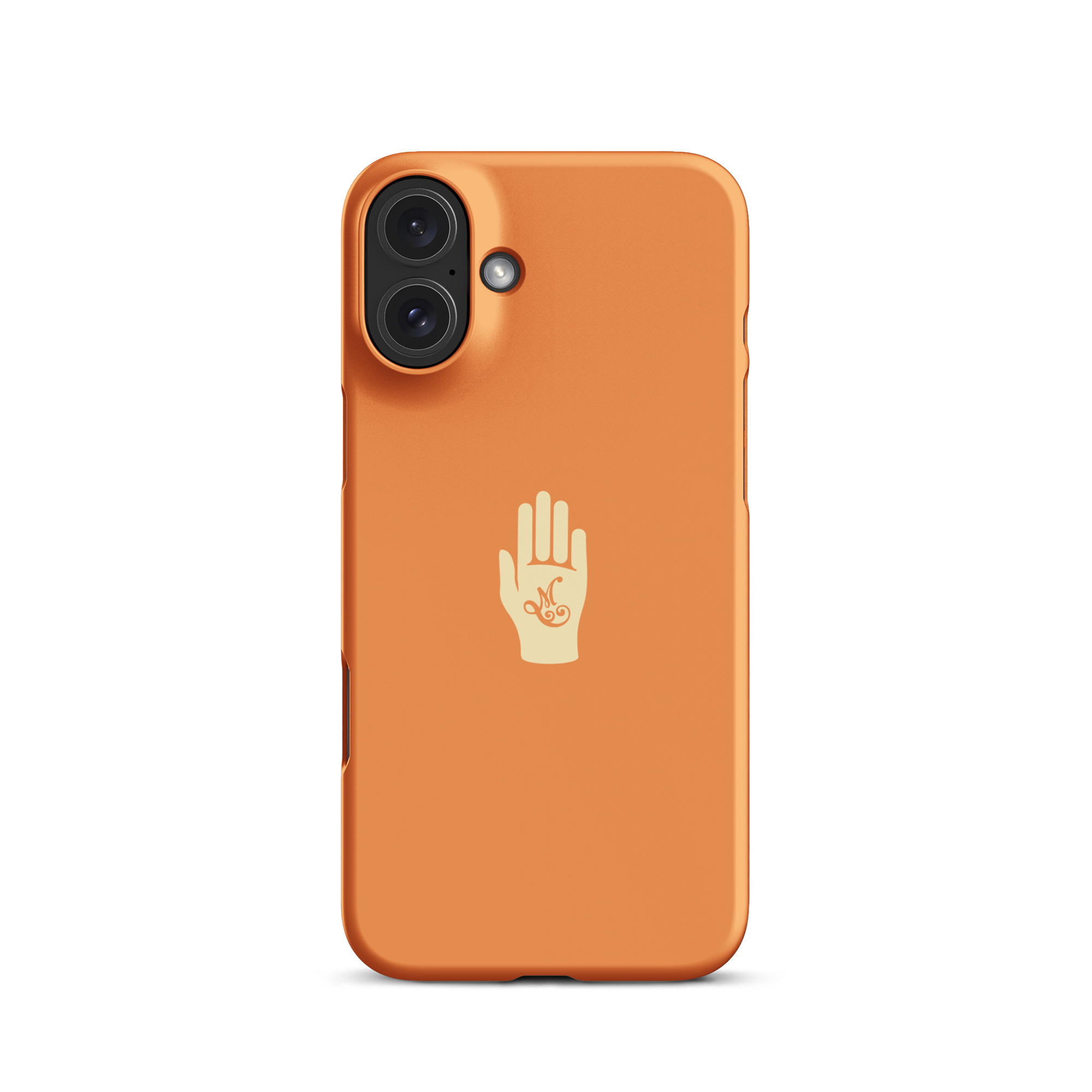 Orange iPhone Case