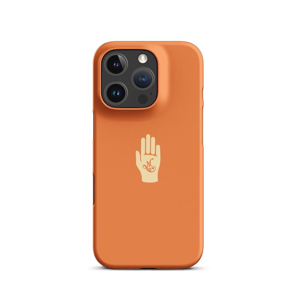 Orange iPhone Case