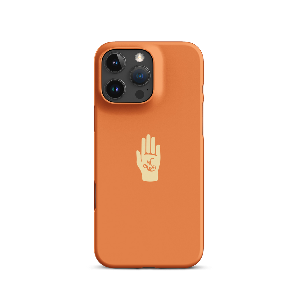 Orange iPhone Case