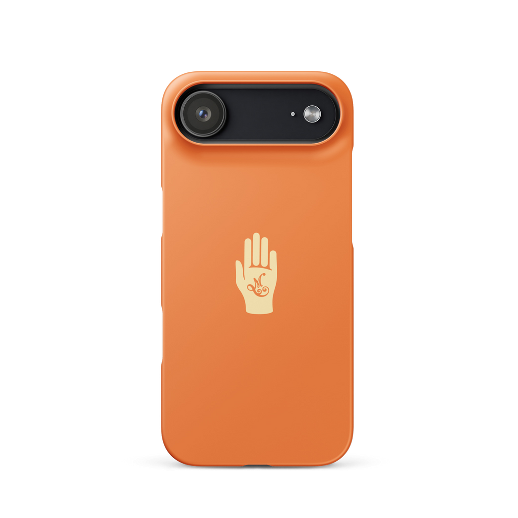 Orange iPhone Case