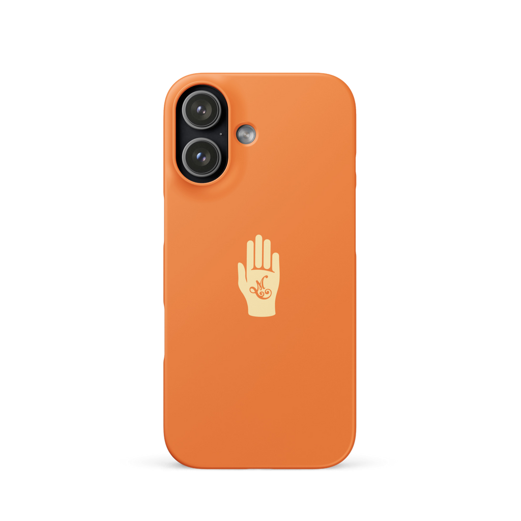 Orange iPhone Case