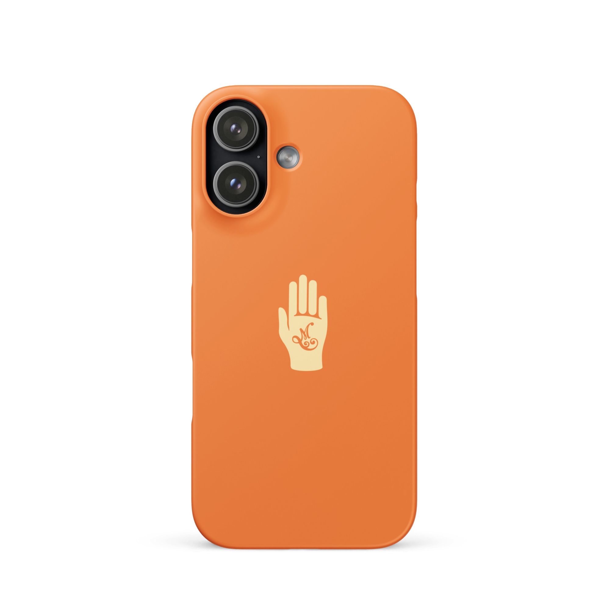 Orange iPhone Case