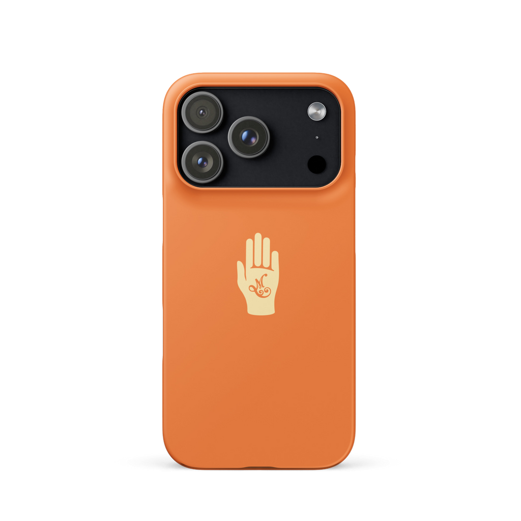 Orange iPhone Case