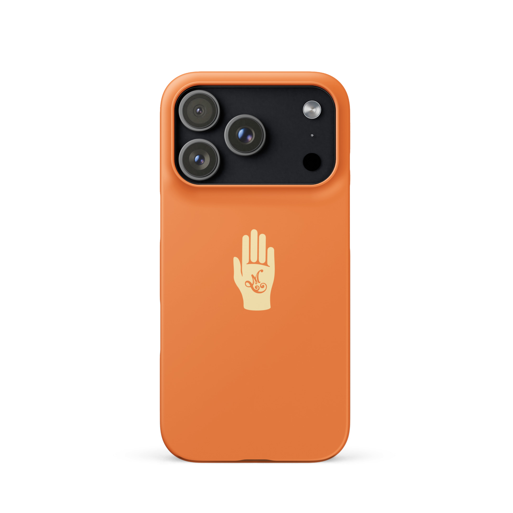 Orange iPhone Case