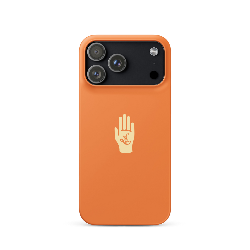 Orange iPhone Case