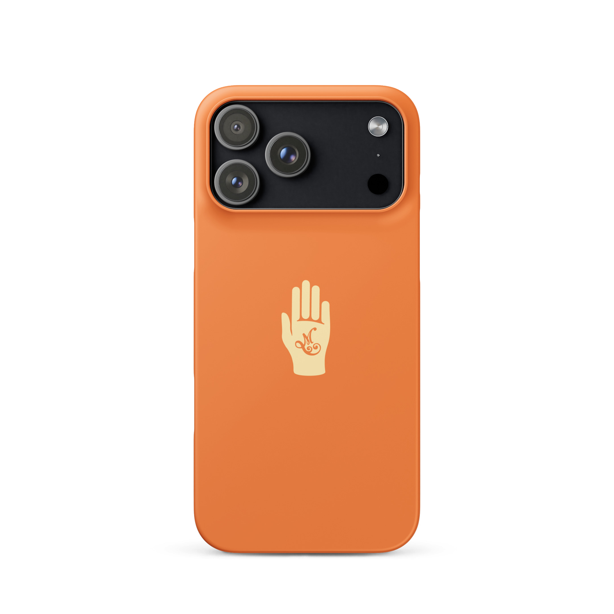 Orange iPhone Case